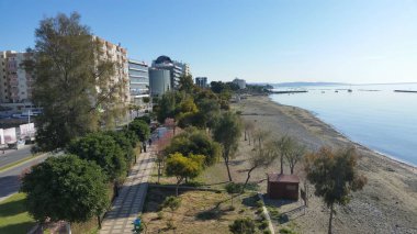 Kıbrıs'ta güzel Limasol Beach
