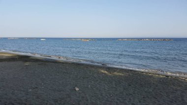 Kıbrıs'ta güzel Limasol Beach