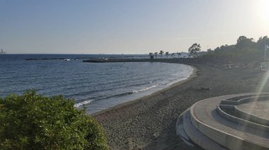 Kıbrıs'ta güzel Limasol Beach