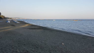 Kıbrıs'ta güzel Limasol Beach