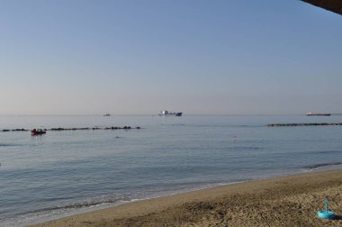 Kıbrıs'ta güzel Limasol Beach