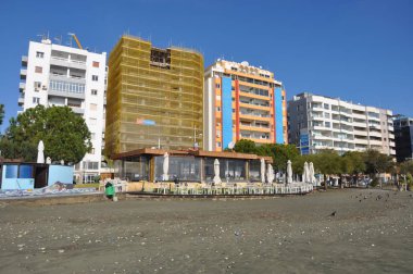 Kıbrıs'ta güzel Limasol Beach