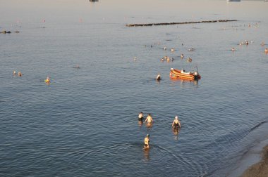 Kıbrıs'ta güzel Limasol Beach