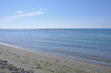 Kıbrıs'ta güzel Limasol Beach
