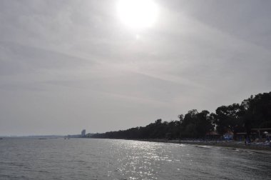 Kıbrıs'ta güzel Limasol Beach