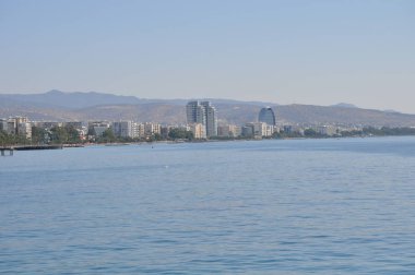 Kıbrıs'ta güzel Limasol Beach