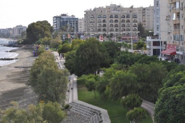 Kıbrıs'ta güzel Limasol Beach