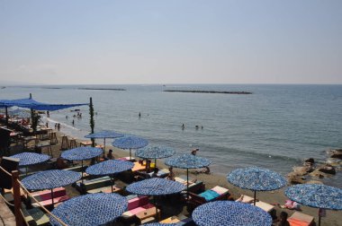 Kıbrıs'ta güzel Limasol Beach