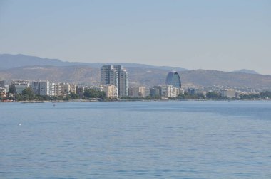 Kıbrıs'ta güzel Limasol Beach