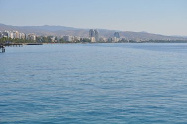 Kıbrıs'ta güzel Limasol Beach