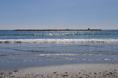 Kıbrıs'ta güzel Limasol Beach