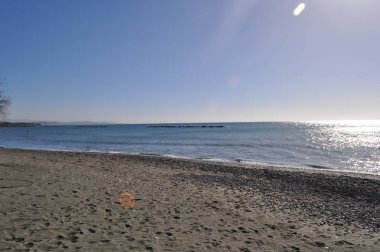 Kıbrıs'ta güzel Limasol Beach