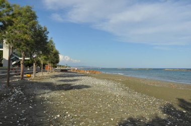 Kıbrıs'ta güzel Limasol Beach