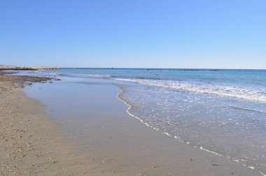 Kıbrıs'ta güzel Limasol Beach