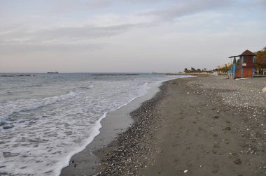 Kıbrıs'ta güzel Limasol Beach