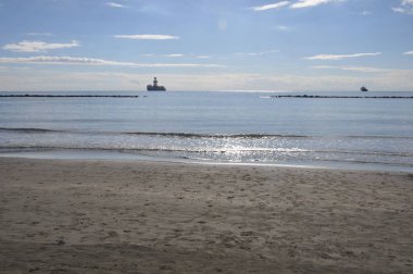 Kıbrıs'ta güzel Limasol Beach