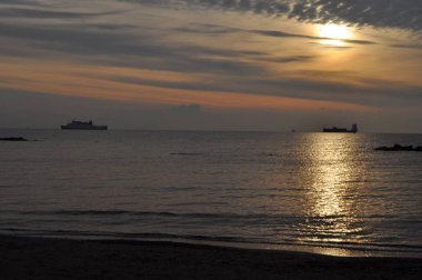 Kıbrıs'ta güzel Limasol Beach
