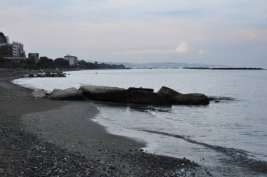 Kıbrıs'ta güzel Limasol Beach