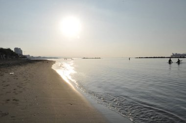 Kıbrıs'ta güzel Limasol Beach