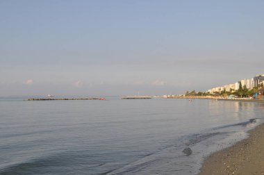 Kıbrıs'ta güzel Limasol Beach