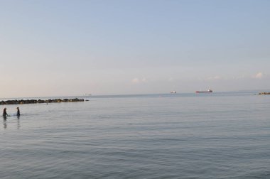 Kıbrıs'ta güzel Limasol Beach