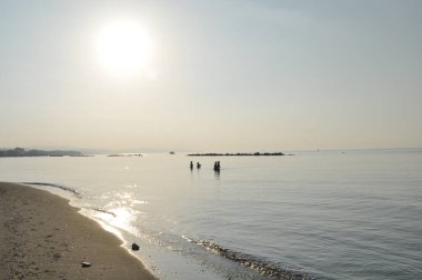 Kıbrıs'ta güzel Limasol Beach