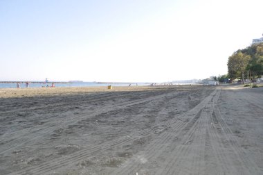 Kıbrıs'ta güzel Limasol Beach