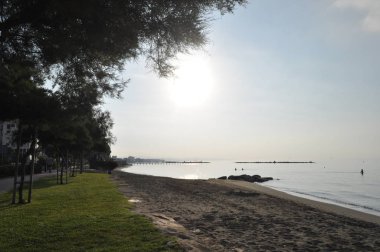 Kıbrıs'ta güzel Limasol Beach