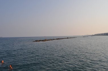Kıbrıs'ta güzel Limasol Beach