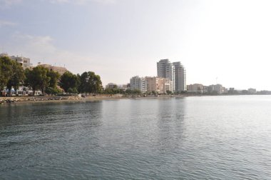 Kıbrıs'ta güzel Limasol Beach