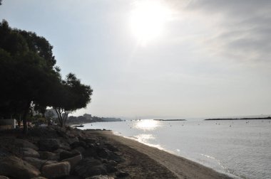 Kıbrıs'ta güzel Limasol Beach