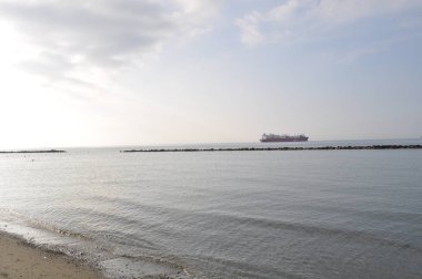 Kıbrıs'ta güzel Limasol Beach
