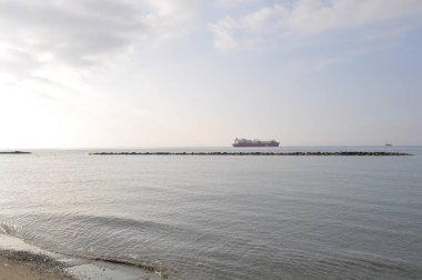 Kıbrıs'ta güzel Limasol Beach
