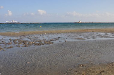 Kıbrıs'ta güzel Limasol Beach