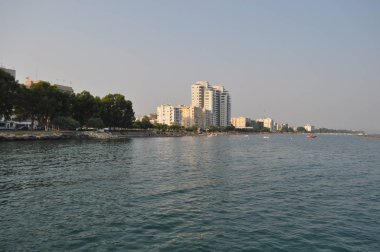 Kıbrıs'ta güzel Limasol Beach