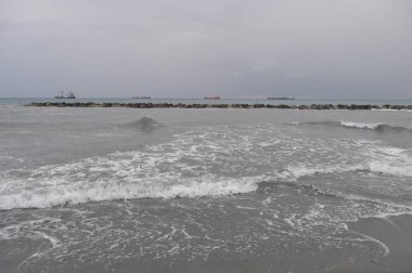 Kıbrıs'ta güzel Limasol Beach