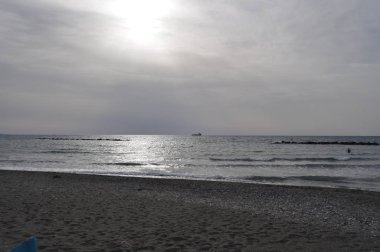 Kıbrıs'ta güzel Limasol Beach