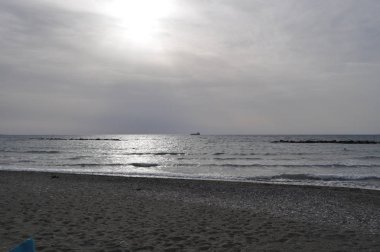 Kıbrıs'ta güzel Limasol Beach