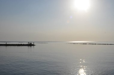 Kıbrıs'ta güzel Limasol Beach