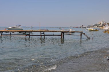 Kıbrıs'ta güzel Limasol Beach