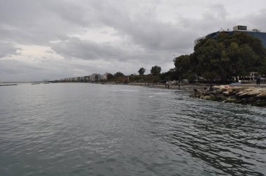 Kıbrıs'ta güzel Limasol Beach
