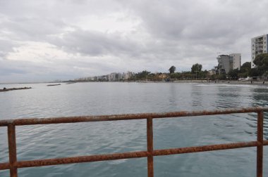 Kıbrıs'ta güzel Limasol Beach