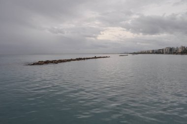 Kıbrıs'ta güzel Limasol Beach