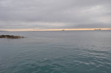 Kıbrıs'ta güzel Limasol Beach