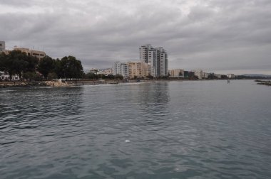 Kıbrıs'ta güzel Limasol Beach