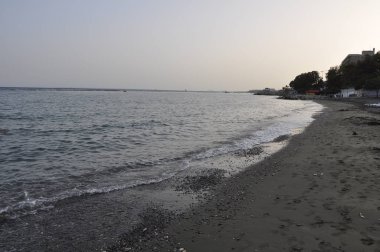 Kıbrıs'ta güzel Limasol Beach