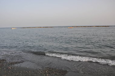 Kıbrıs'ta güzel Limasol Beach