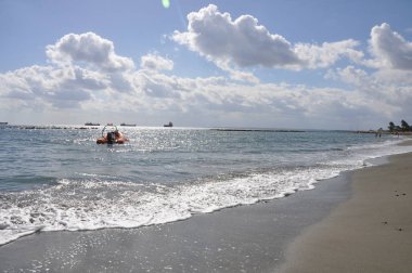 Kıbrıs'ta güzel Limasol Beach