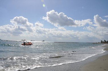Kıbrıs'ta güzel Limasol Beach