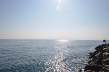 Kıbrıs'ta güzel Limasol Beach